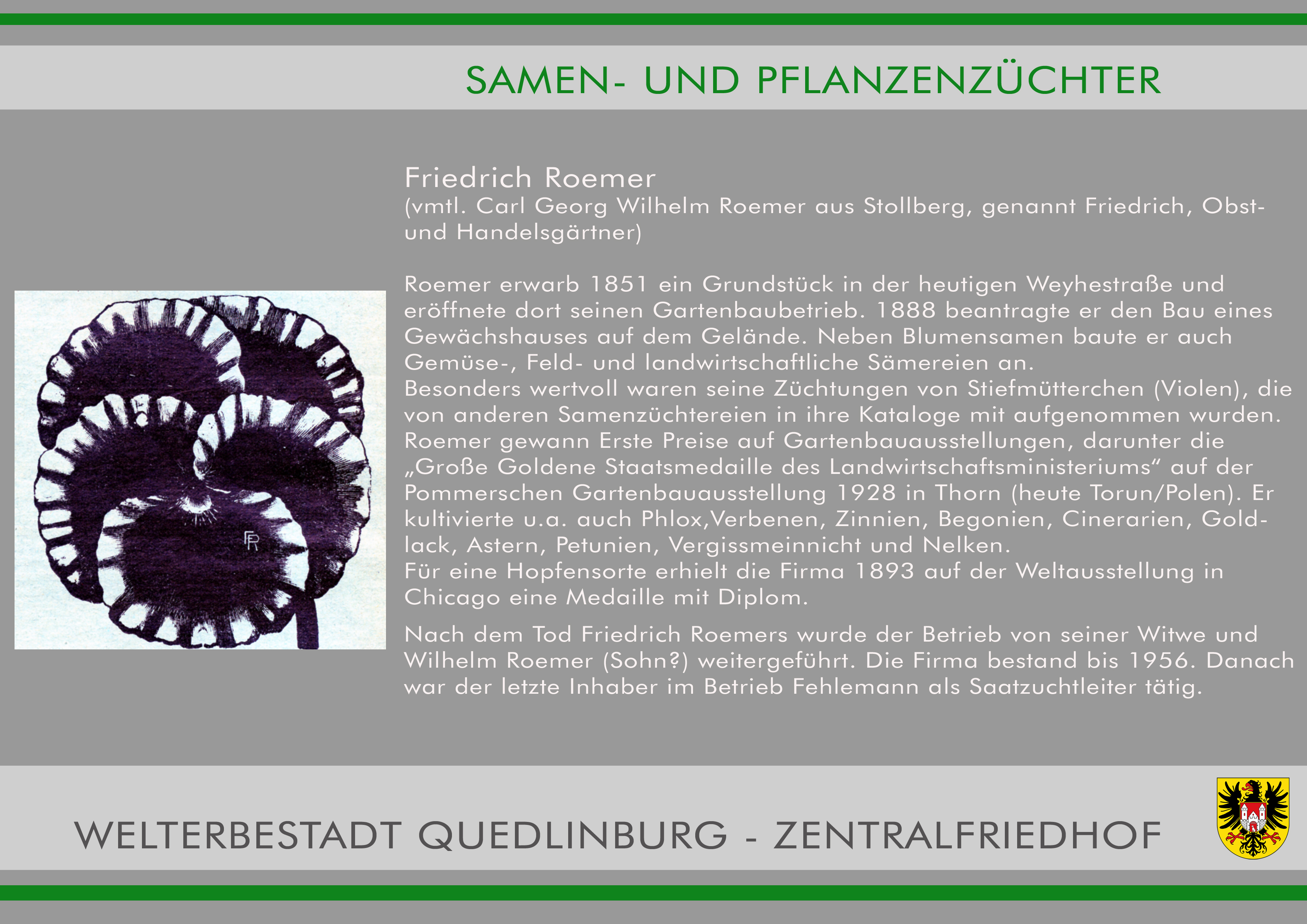 Zentralfriedhof 13 Friedrich Roemer