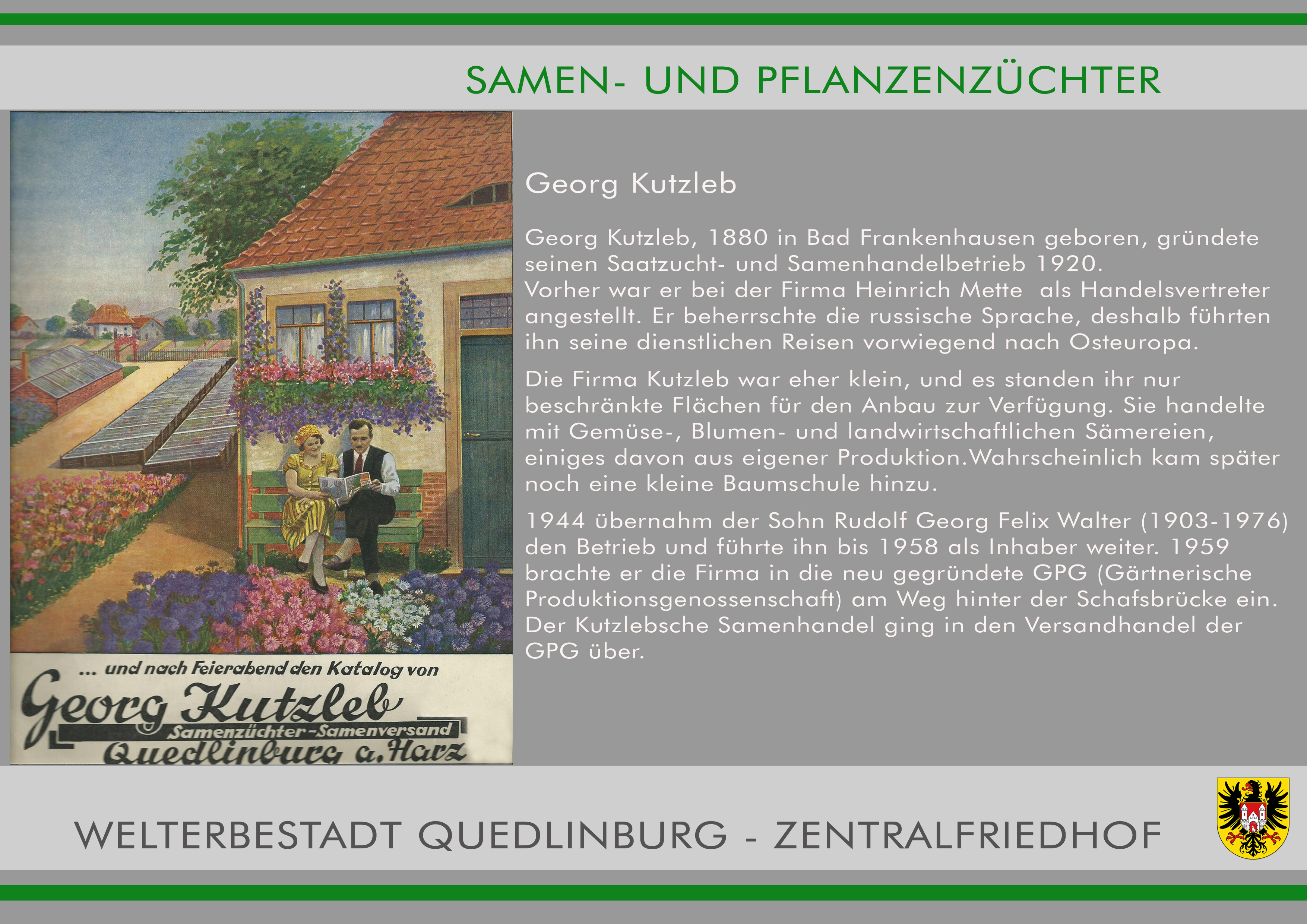 Zentralfriedhof 17 Georg Kutzleb