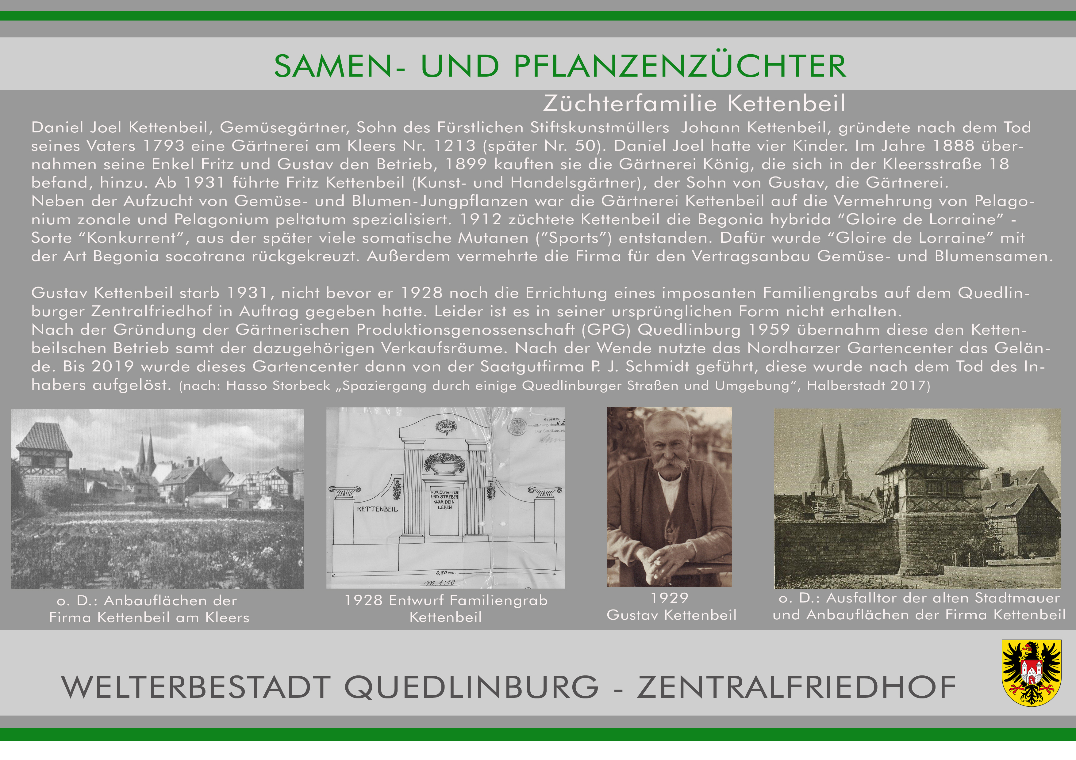 Zentralfriedhof 21 Gustav und Carl Kettenbeil